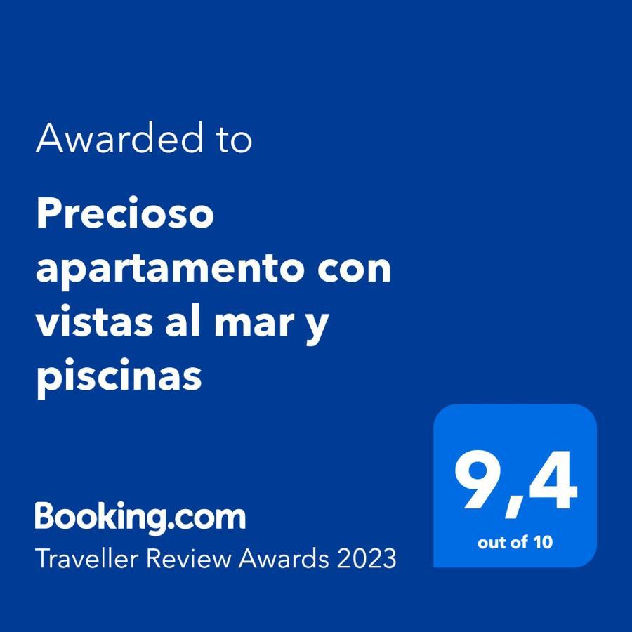 Precioso Apartamento Con Vistas Al Mar Y Piscinas Бенальмадена Экстерьер фото